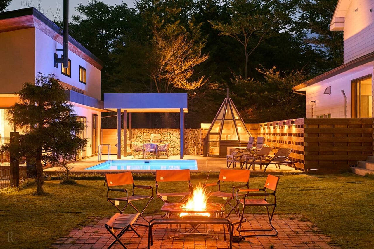 焚火をお楽しみいただけます