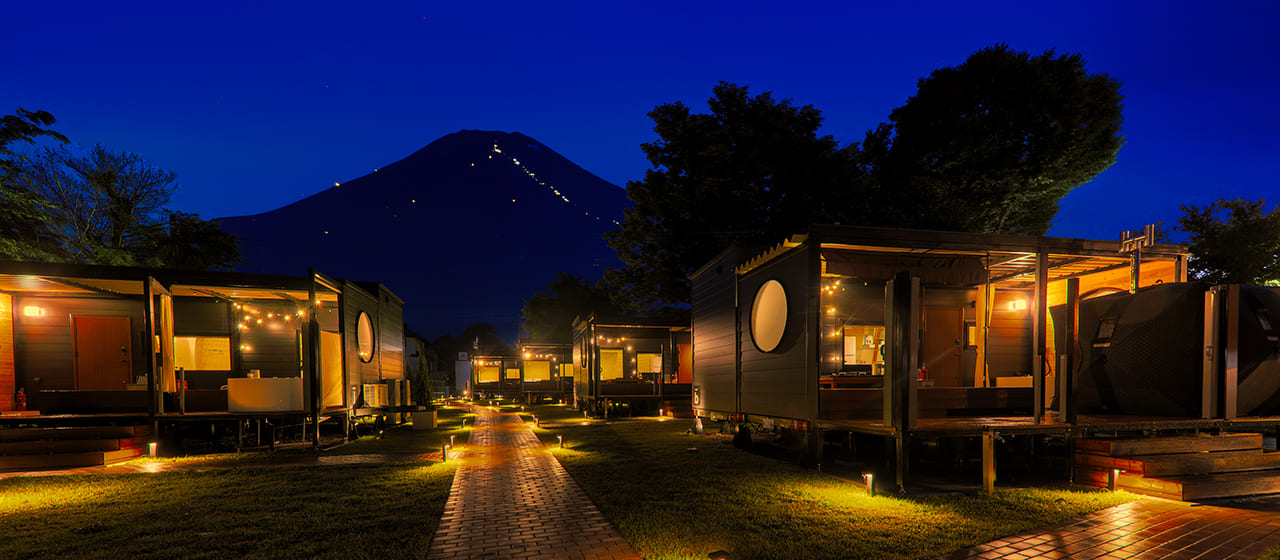 森と湖のアウトドアリゾート「山梨・山中湖」