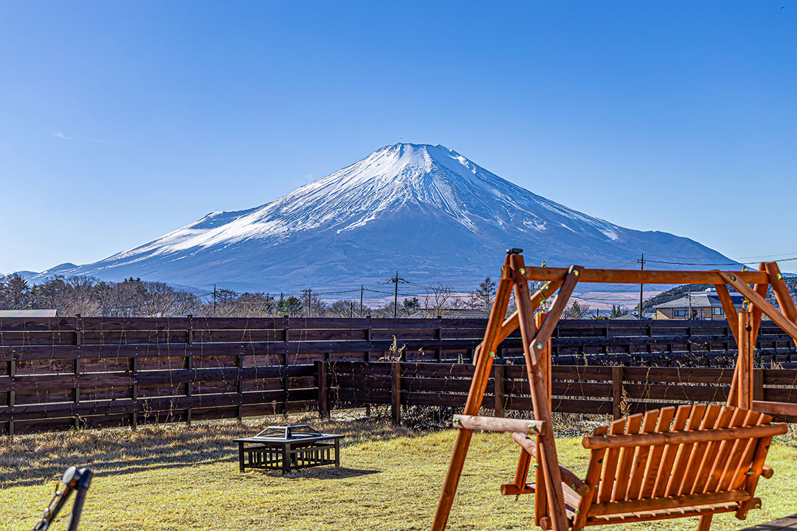富士山を望むプライベートグランピング