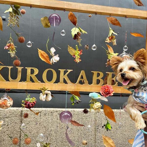 愛犬と一緒にガラス工作『黒壁十三號館 ガラス体験アトリエ ルディーク』