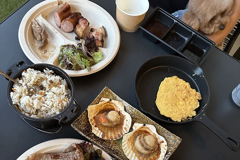 ボリューム満点のお料理