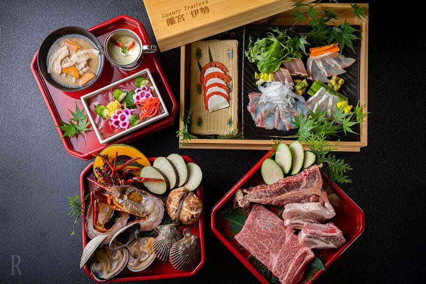 三重県特産の豪華三大食材を堪能できる夕食