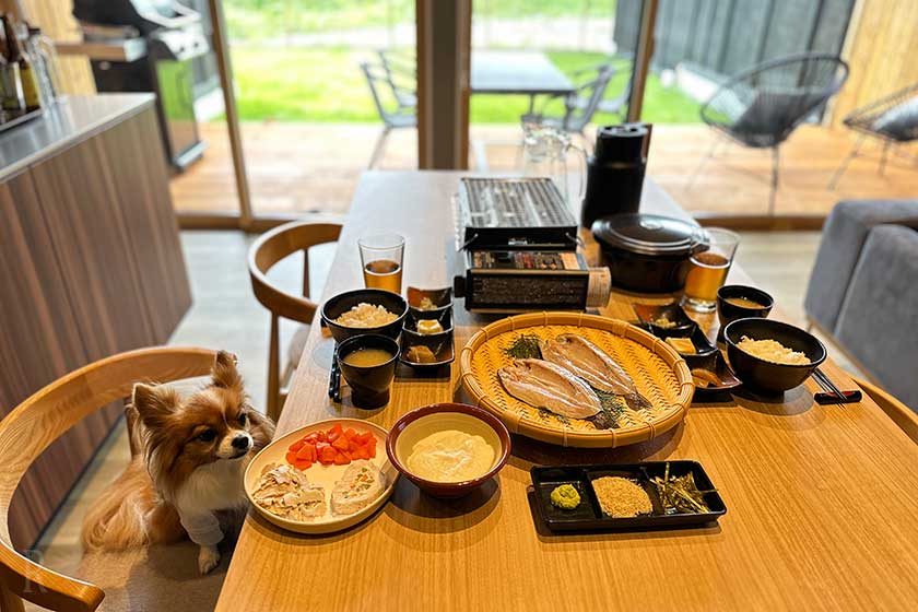 干物　和朝食