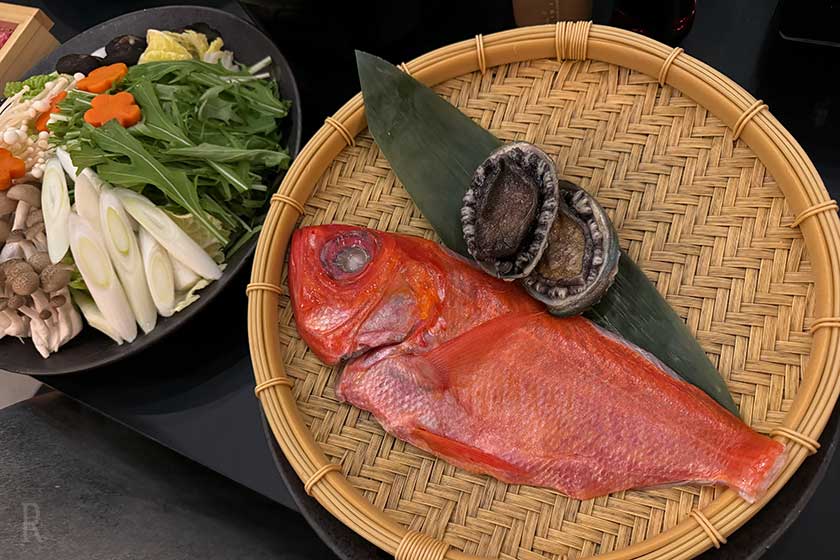 豪華な夕食