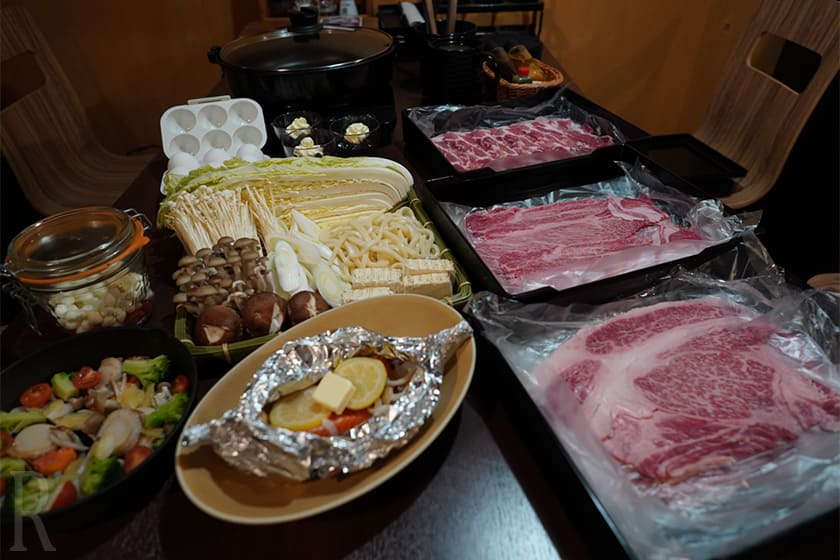 冬限定のすき焼きディナーでとろける和牛を堪能！