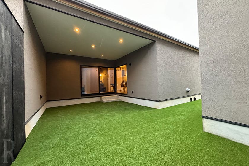 お部屋の外は専用ドッグラン