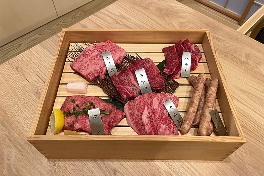 夕食は「焼肉」を選択しました。