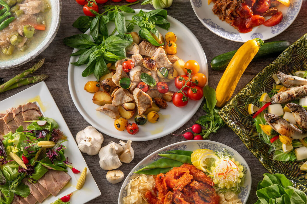 秋田名物をあじわビュッフェスタイル