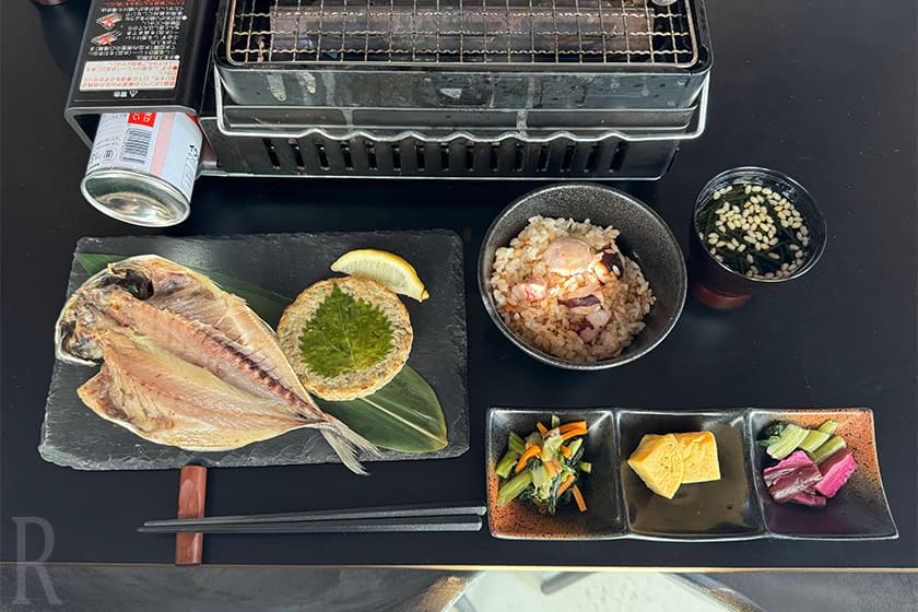 干物の香りで目覚める、和の朝ごはん