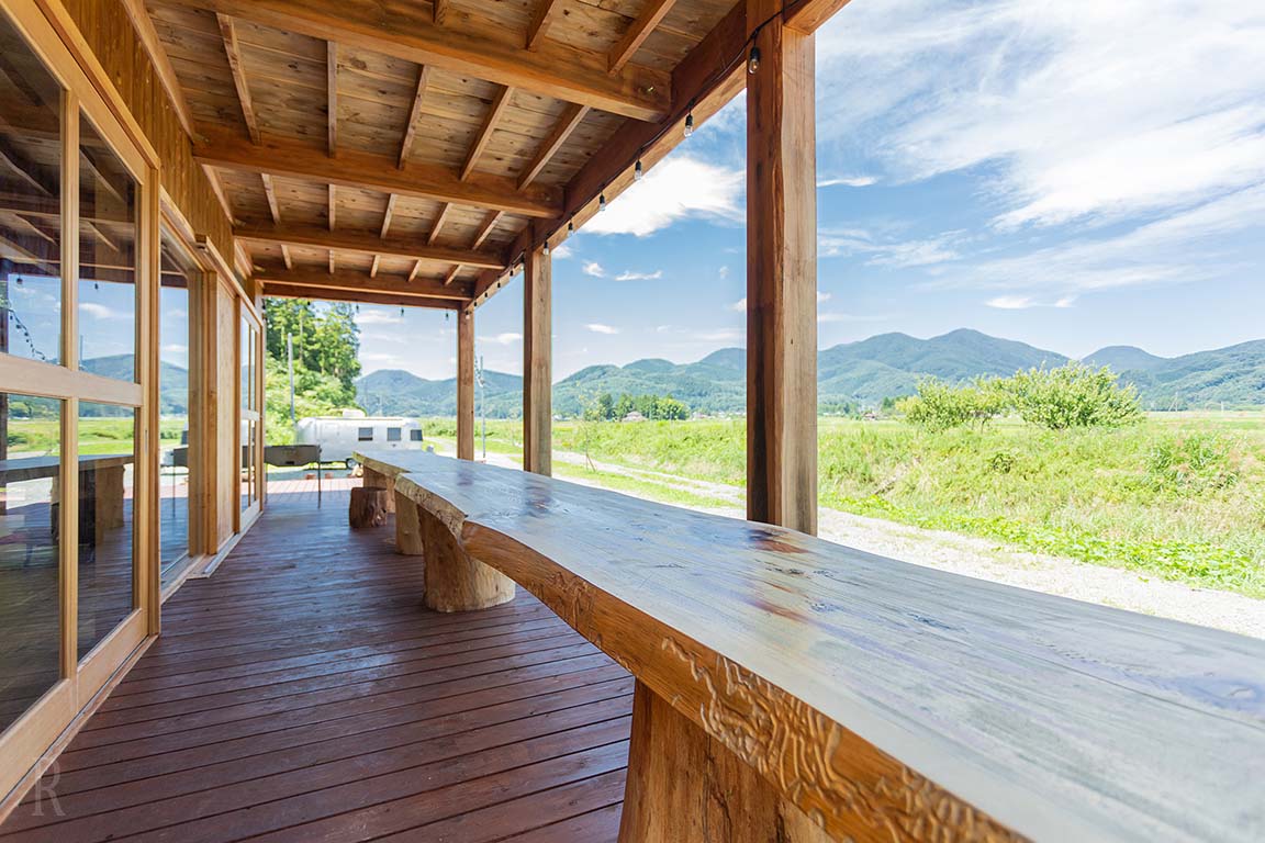 自然の中でのびのびと羽を伸ばす、特別な時間。