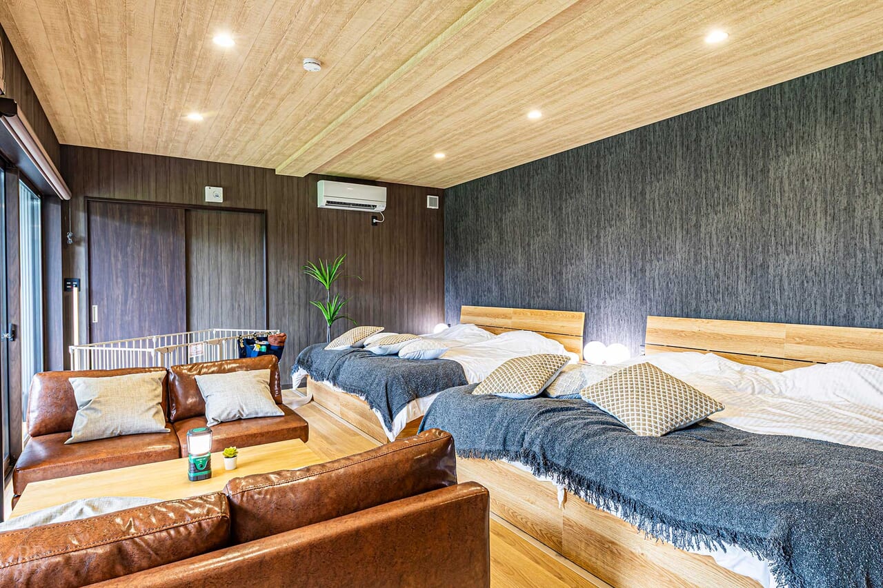 完全プライベート空間でおくつろぎください