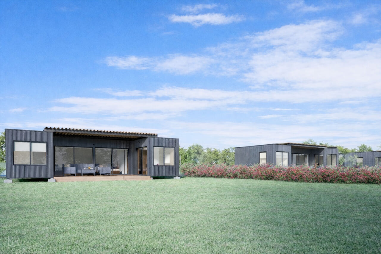 最大950㎡を超える大型プライベートドッグラン