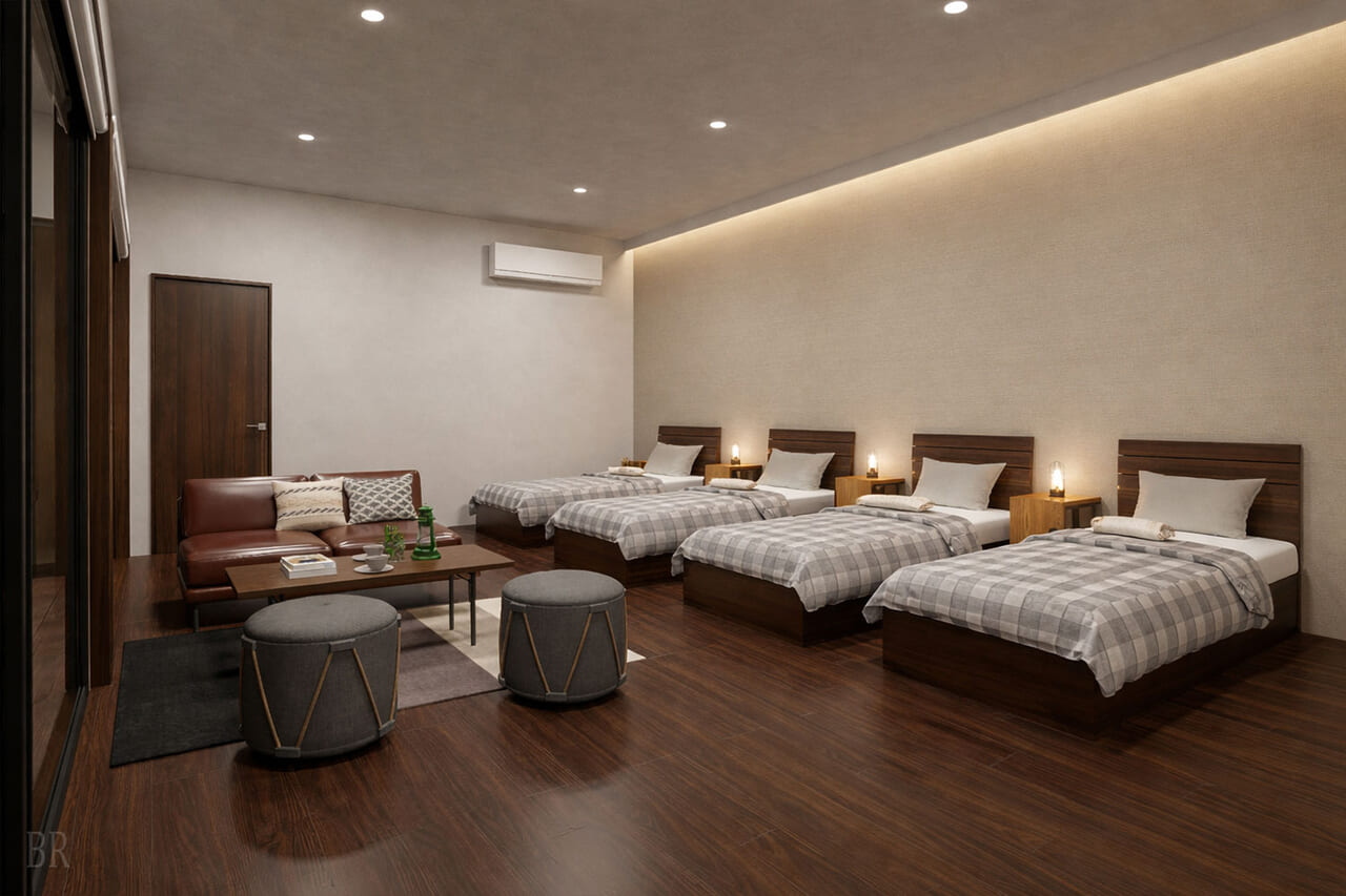 シンフォニーヴィラでは愛犬とゆったりお過ごしいただけます