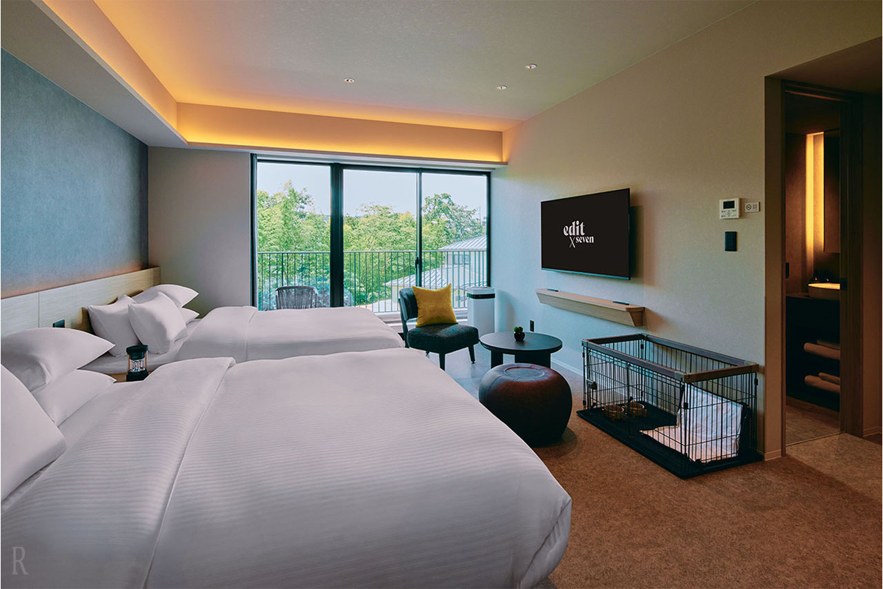 愛犬とお過ごしいただけるお部屋