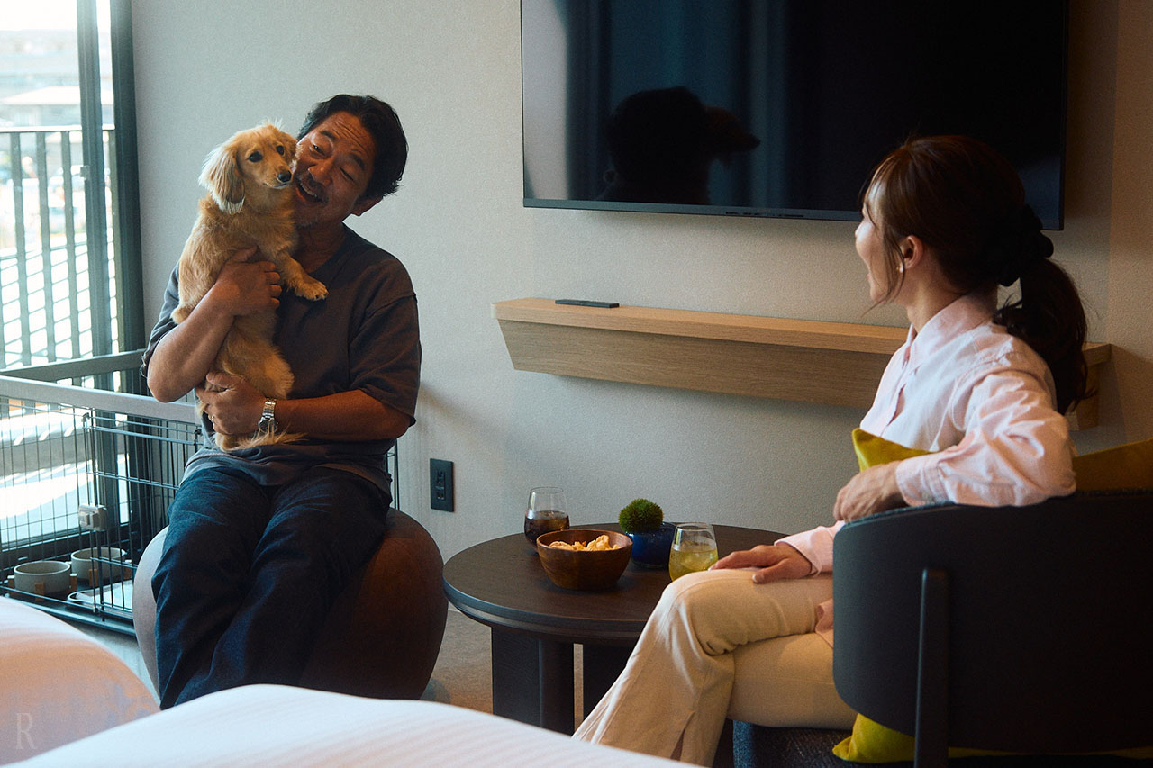 愛犬とお過ごしいただけるお部屋