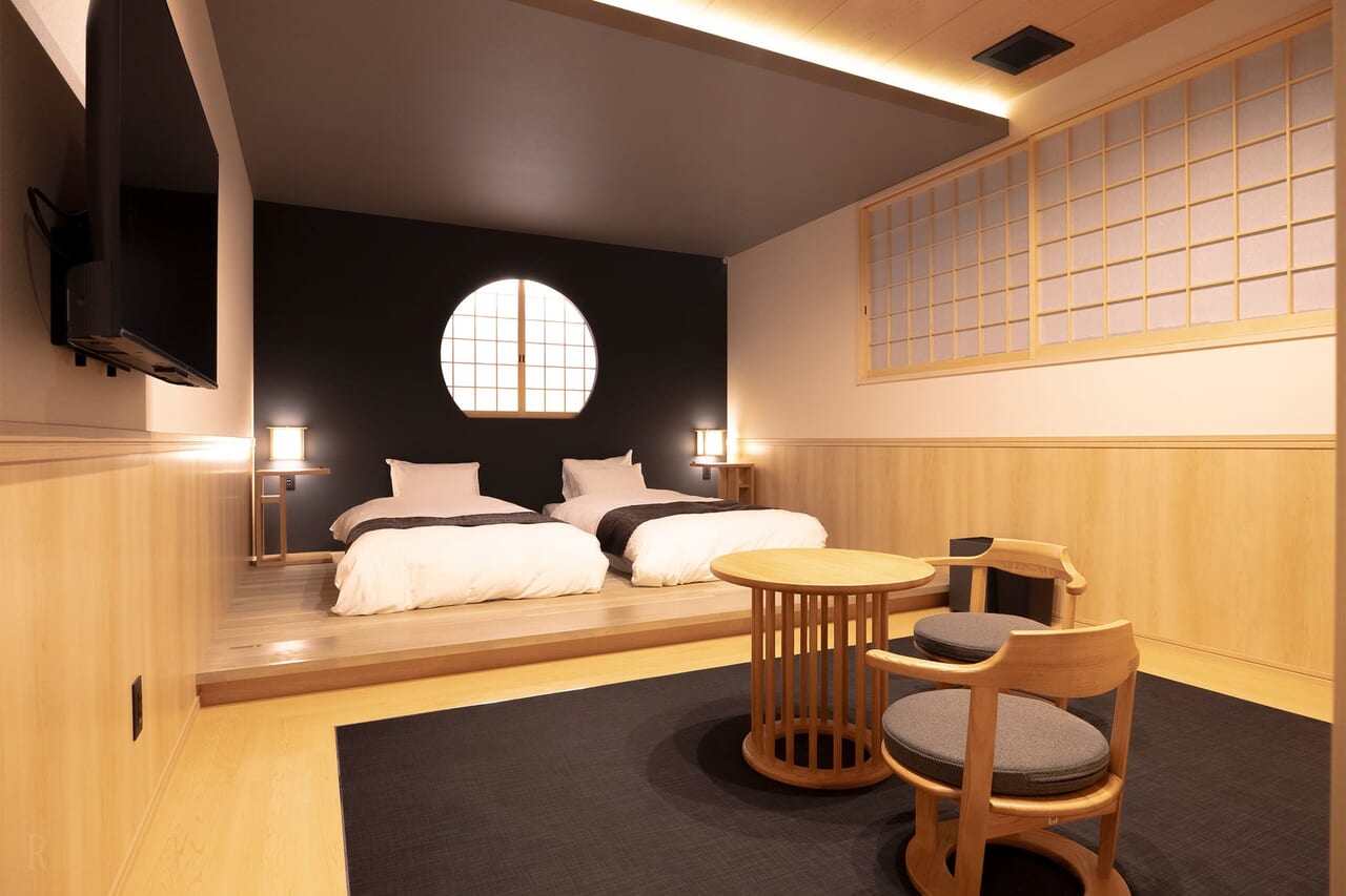 愛犬とともに寛げる、穏やかな寝室