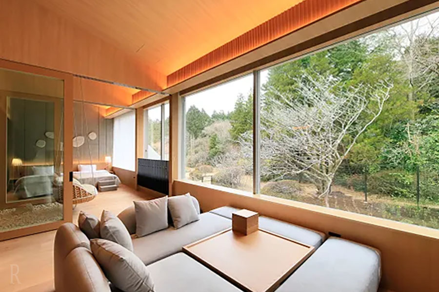 段差を抑えた設計の客室