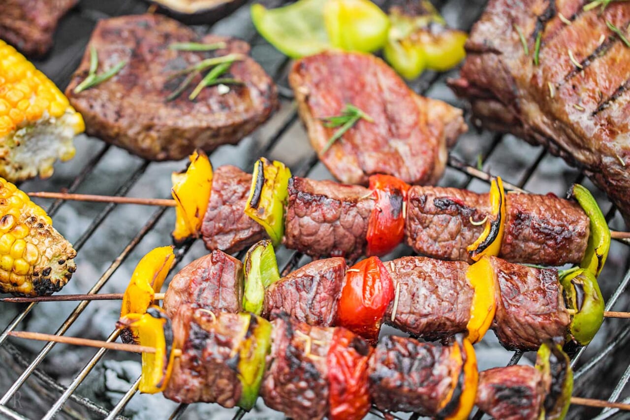 糸島の食材を使用したBBQ