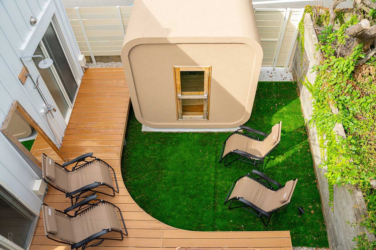 プライベートサウナ完備